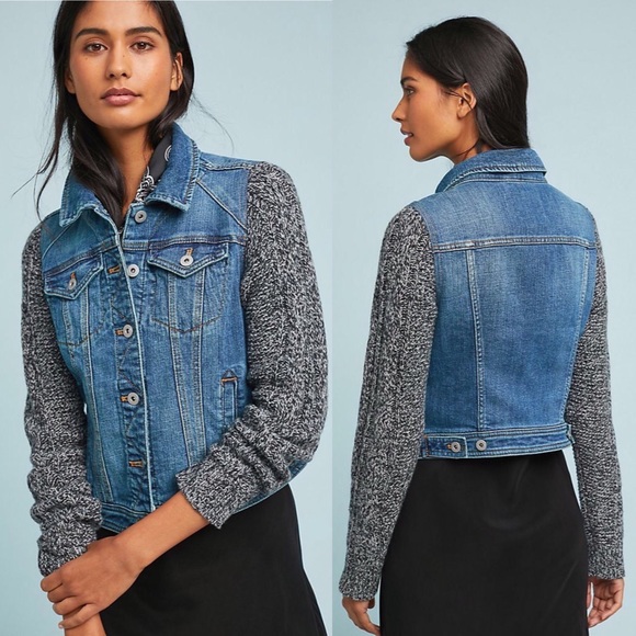 anthropologie jean jacket